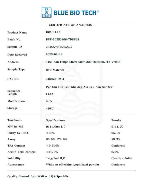 Picture of IGF-1 LR3-0.1mg
