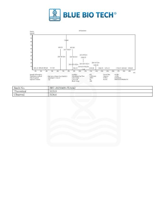 Picture of Tesamorelin – 10mg